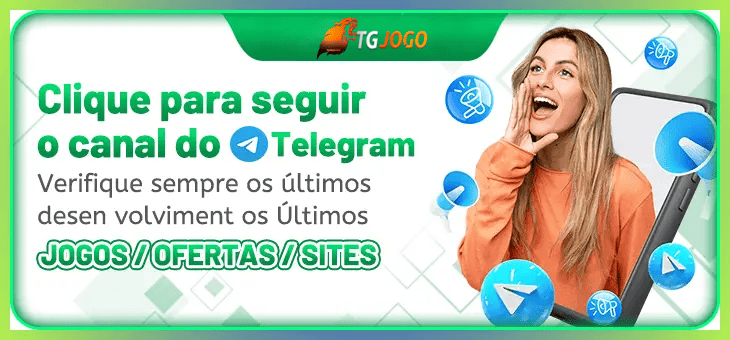 TGJOGO bônus — painel de promoções no aplicativo